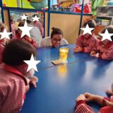 HACEMOS EXPERIMENTOS CIENTIFICOS CON UN MAMA EN EL AULA